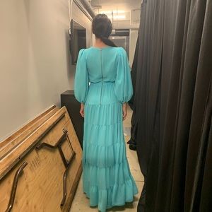 ALICE + OLIVIA
Shayla tiered gathered cotton-blend maxi dress